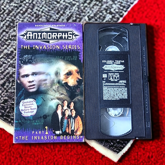 Animorphs Invasion Series: Part 1 One VHS 1998 Invasion Begins Scholastic - Picture 1 of 3